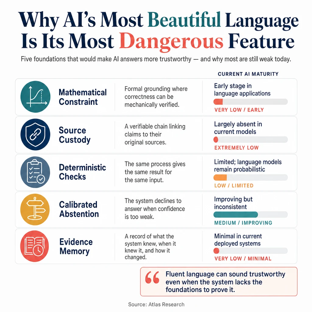 Infographic: Why AI's Most Beautiful Language Is Its Most Dangerous Feature